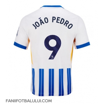 Brighton Joao Pedro #9 Tricou Fotbal Replică 2024-25 Barbati Acasa